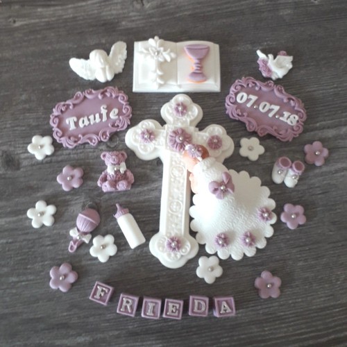 Baby taufe geburt tortendeko - taufe,