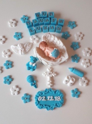 Baby taufe geburt tortendeko - baby,