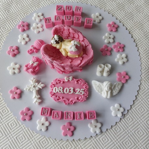 Baby taufe geburt tortendeko - taufe,