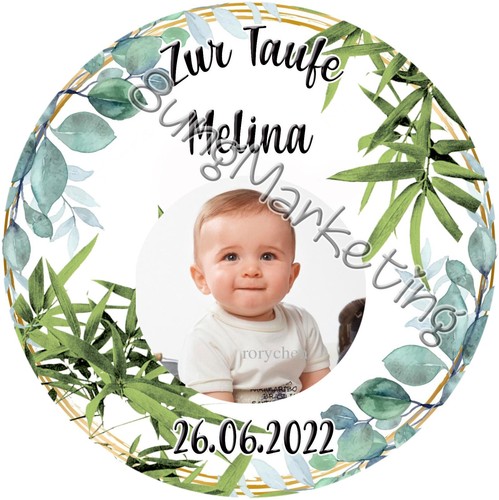 Tortenaufleger taufe - tortenaufleger,