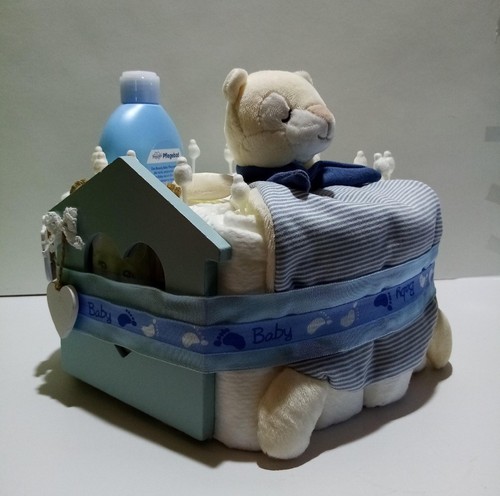 Windeltorte babygeschenk taufe - windeltorte,