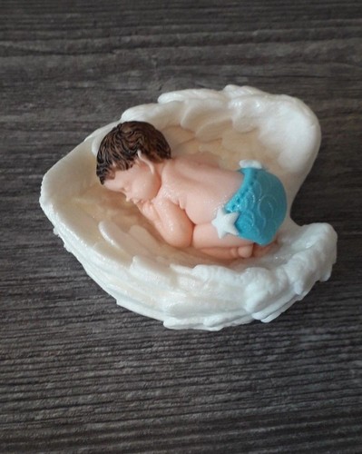 Baby fondant zuckerfigur taufe - zuckerfigur,