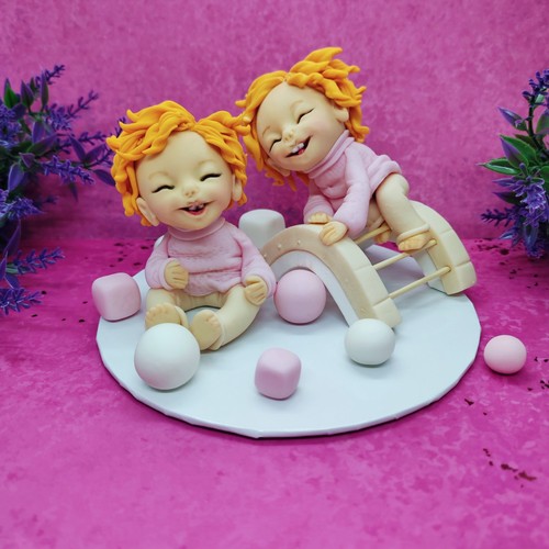 Baby tortendeko fondant - baby,
