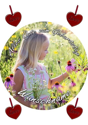 Tortenaufleger foto cupcake - tortenaufleger,